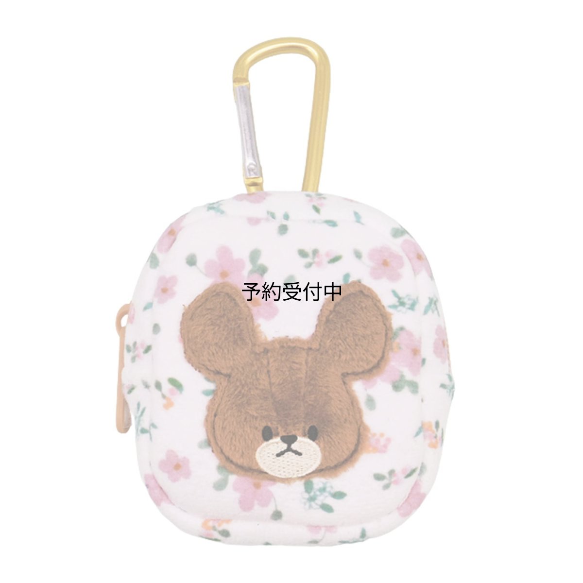 画像1: ナカジマコーポレーション ＫＧ はなかんむり カラビナミニポーチ ジャッキー １７９６７８?２３ (1)
