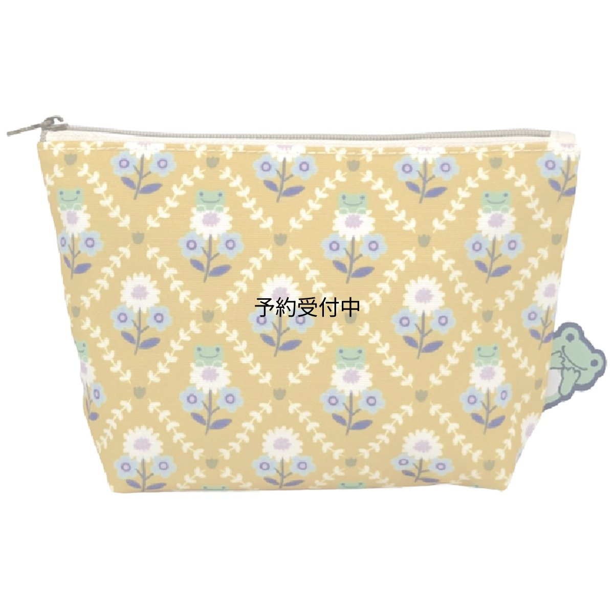 画像1: ナカジマコーポレーション ピクルス レトロフラワー 化粧ポーチ ＹＥ １８０７０４?２３ (1)