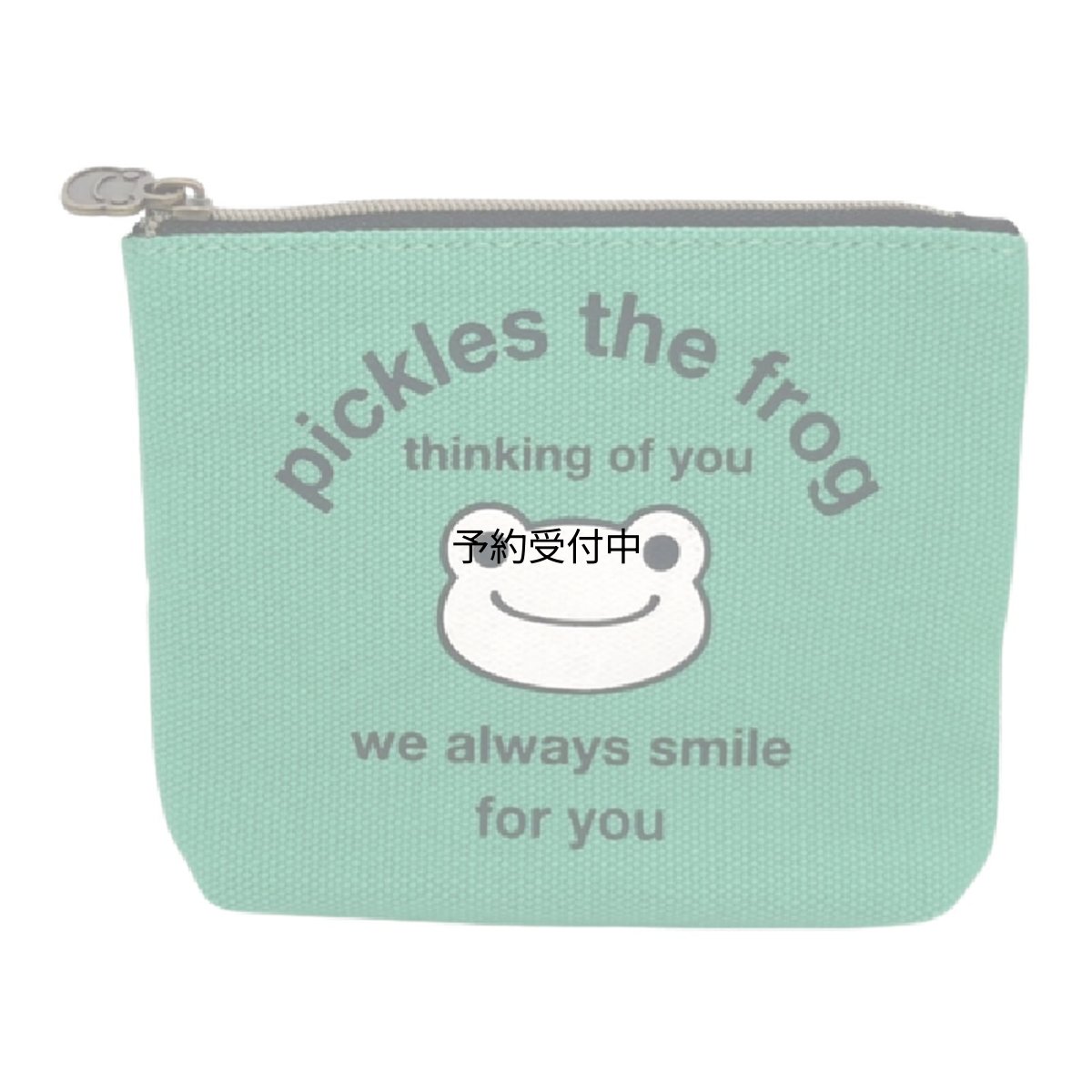 画像1: ナカジマコーポレーション かえるのピクルス ａｌＷａｙｓ ｓｍｉｌｅ ティッシュポーチ グリーン １８２５７９?２３ (1)