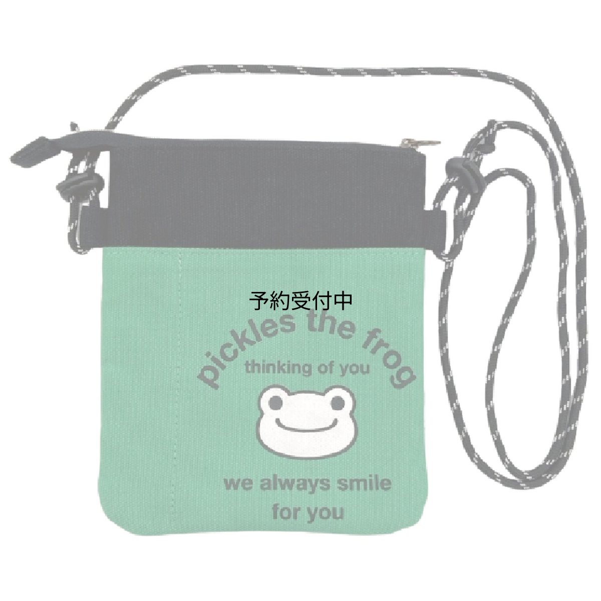 画像1: ナカジマコーポレーション かえるのピクルス ａｌＷａｙｓ ｓｍｉｌｅ Ｗポケットショルダー グリーン １８２６３０?２３ (1)