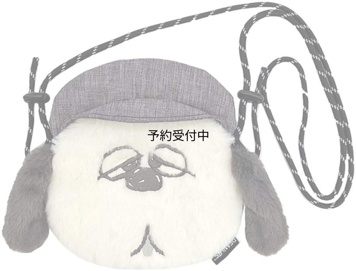 画像1: ナカジマコーポレーション ピーナッツ スヌーピー ぬいぐるみサコッシュ オラフ １８３９１０?２３ (1)