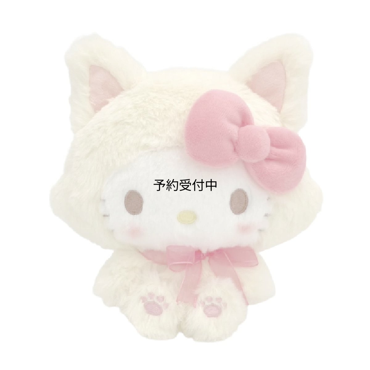 画像1: ナカジマコーポレーション（Ｎａｋａｊｉｍａ Ｃｏｒｐｏｒａｔｉｏｎ） サンリオキャラクターズ ふわくた パステルにゃんこ ハローキティ ぬいぐるみ １８４１９１?２３ (1)