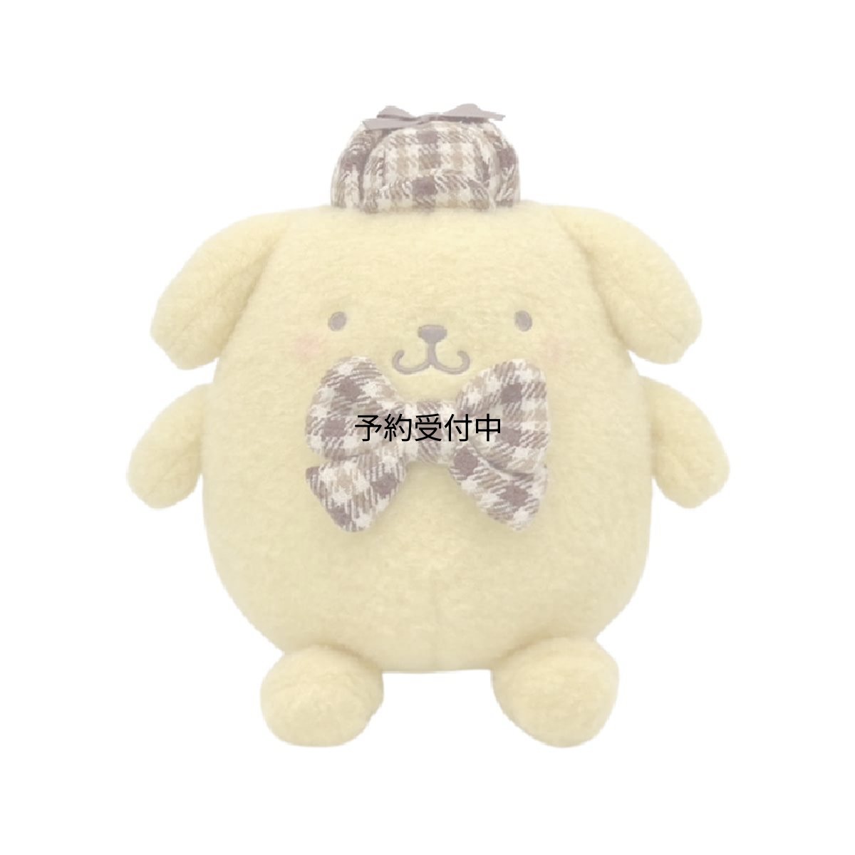 画像1: ナカジマ ほわモカチェック ポムポムプリン Ｓ １８６４７８?２３ (1)