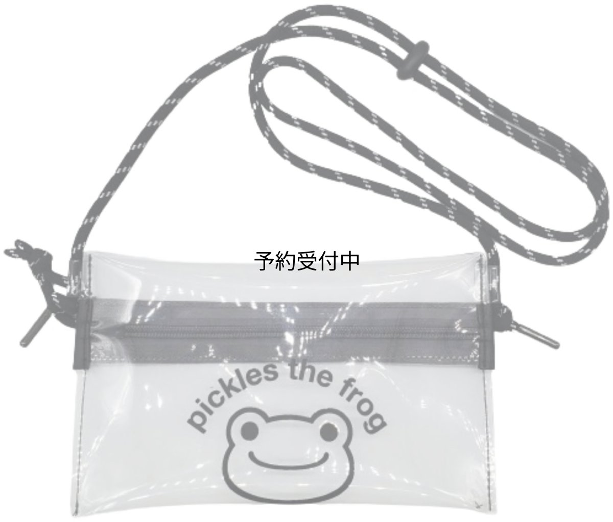 画像1: ナカジマコーポレーション ピクルス ａｌｗａｙｓ ｓｍｉｌｅ クリアサコッシュ フェイス １９６５８３?２４ (1)