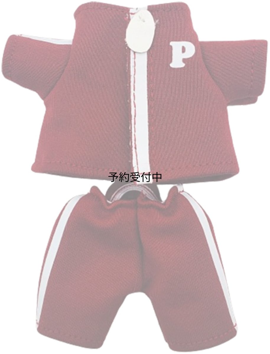 画像1: ナカジマコーポレーション ピクルス マスコット用コスチューム ジャージ レッド １９６５９０?２４ (1)