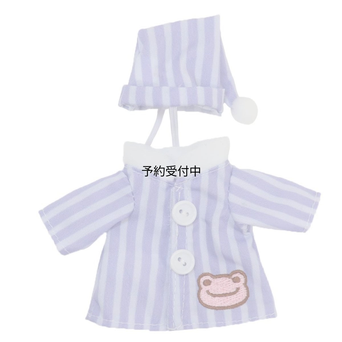 画像1: ナカジマコーポレーション ピクルス マスコット用コスチューム パジャマ パープル 着せ替え 服 ぬいぐるみ用 キャラクターグッズ パッケージＷ８ｃｍ×Ｄ２ｃｍ×Ｈ１５ｃｍ １９６６３７?２４ (1)