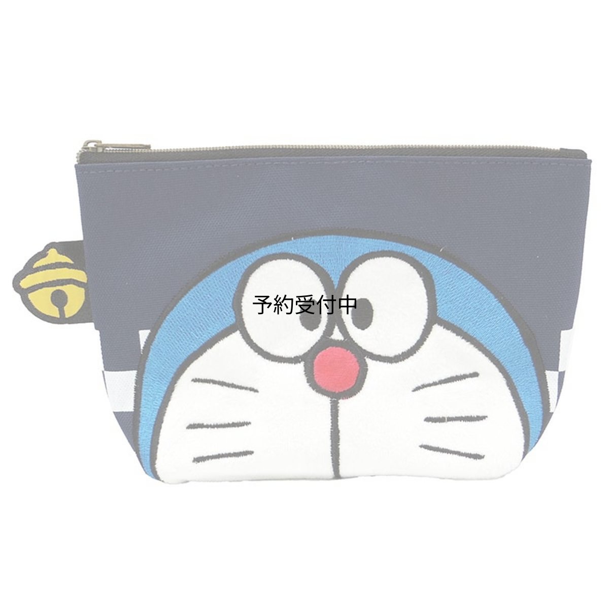 画像1: ナカジマコーポレーション ドラえもん ハッピ フェイスポーチ ネイビー １９８３６５?２４ (1)