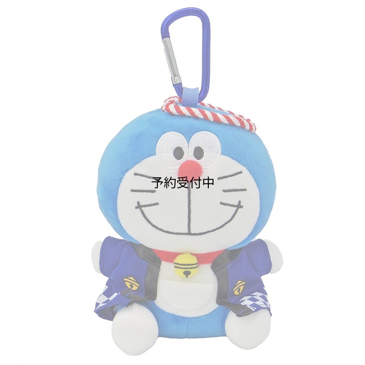 画像1: ナカジマコーポレーション ドラえもん ハッピ ぬいぐるみエコバッグ Ｈ１４×Ｗ１２×Ｄ８ｃｍ １９８３８９?２４ (1)