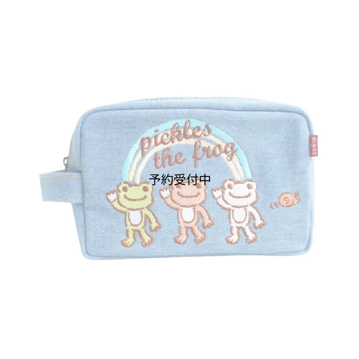 画像1: ナカジマコーポレーション ＥＤＷＩＮ×ピクルス クレヨンタッチ スクエアポーチ ２００１５０?２４ (1)