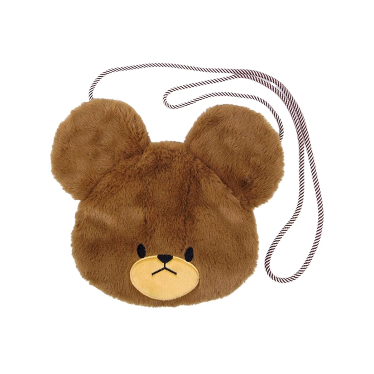画像1: ナカジマコーポレーション くまのがっこう ぬいぐるみサコッシュ ２０１００３?２４ (1)