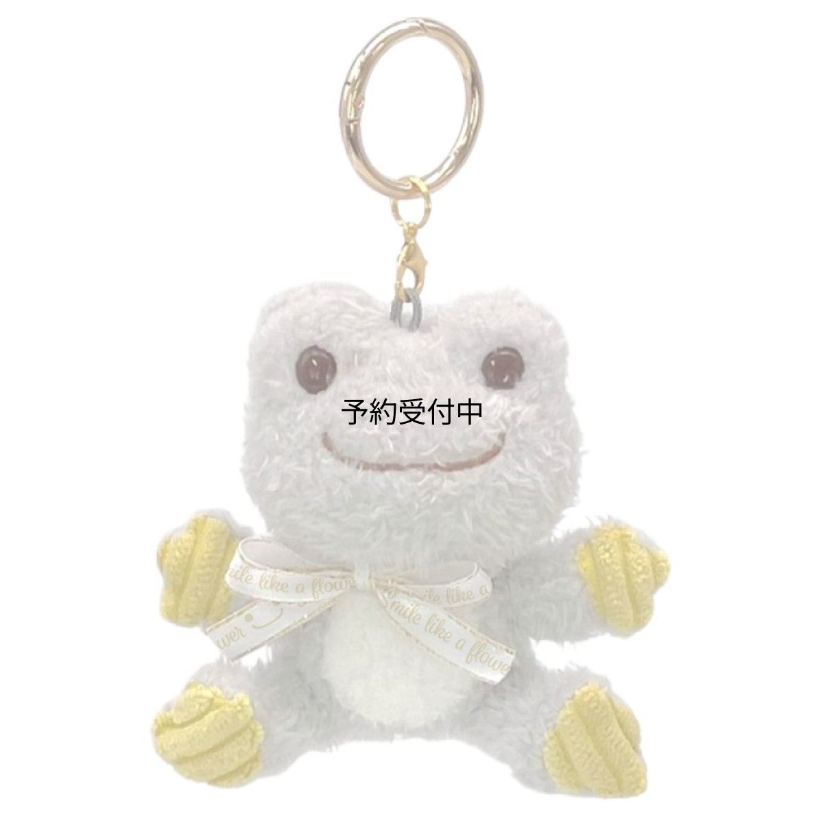 画像1: ナカジマコーポレーション（Ｎａｋａｊｉｍａ Ｃｏｒｐｏｒａｔｉｏｎ） かえるのピクルス スマイルホップ カラビナマスコット グレー ２０２８８８?２４ Ｈ９×Ｗ９．５×Ｄ５．５ｃｍ (1)
