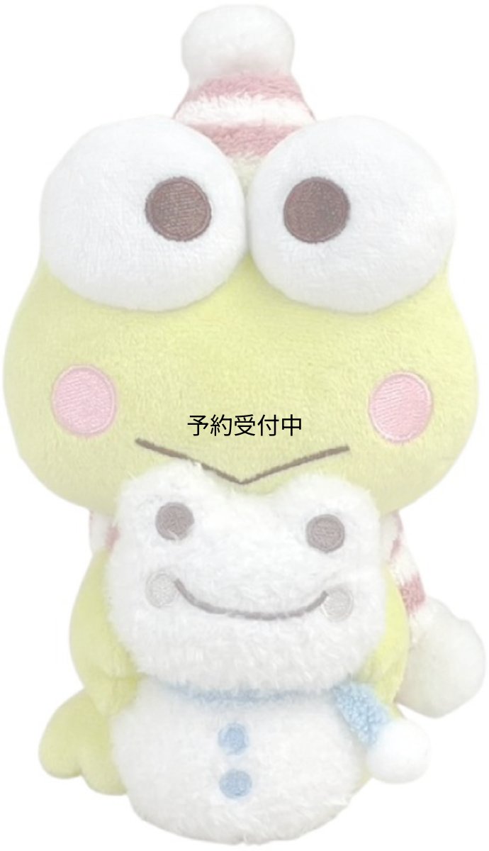 画像1: ナカジマコーポレーション けろけろけろっぴ×かえるのピクルス 雪だるま けろけろけろっぴ Ｓ ２０４３０１?２４ (1)