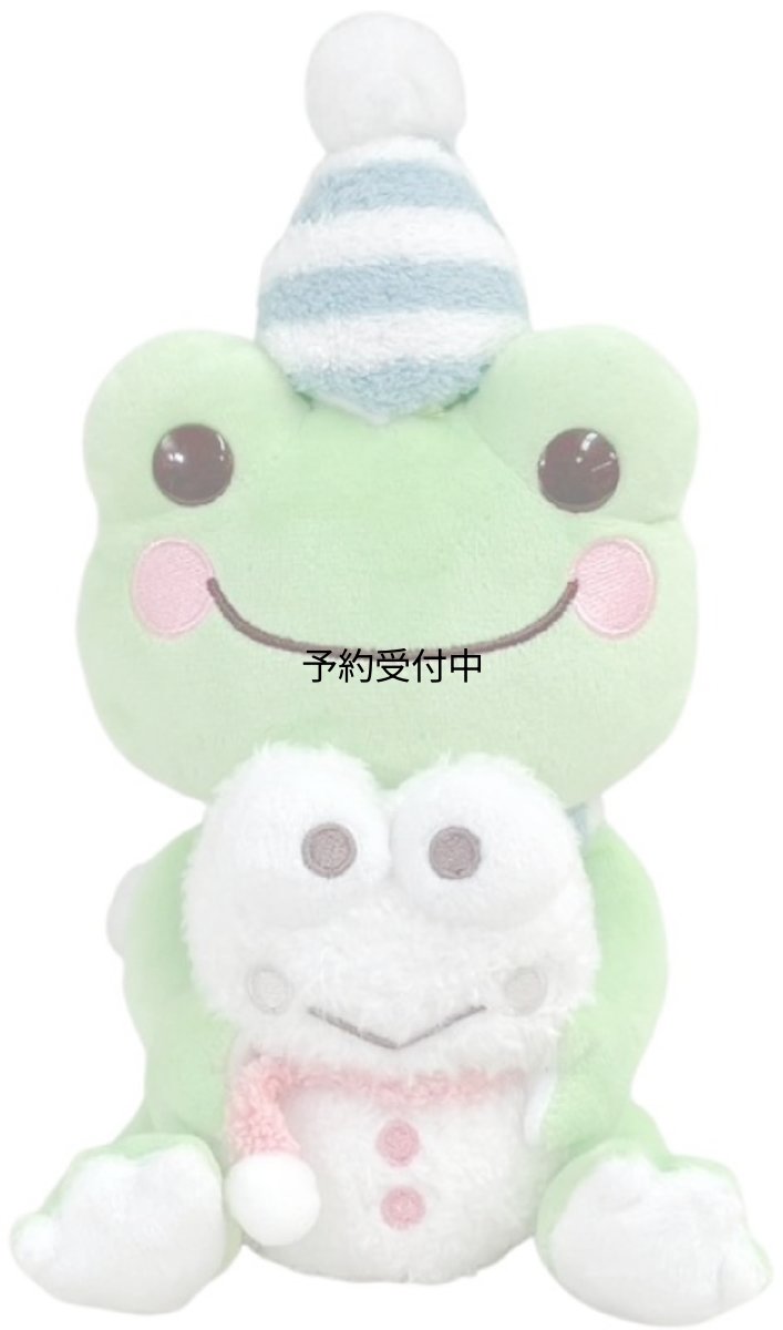 画像1: ナカジマコーポレーション けろけろけろっぴ×かえるのピクルス 雪だるま ピクルス Ｓ ２０４３１８?２４ (1)