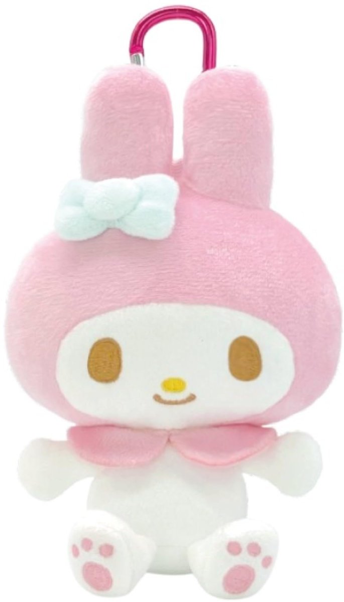 画像1: ナカジマコーポレーション ぬいぐるみエコバッグ スタンダード マイメロディ ２０８３５４?２５ (1)