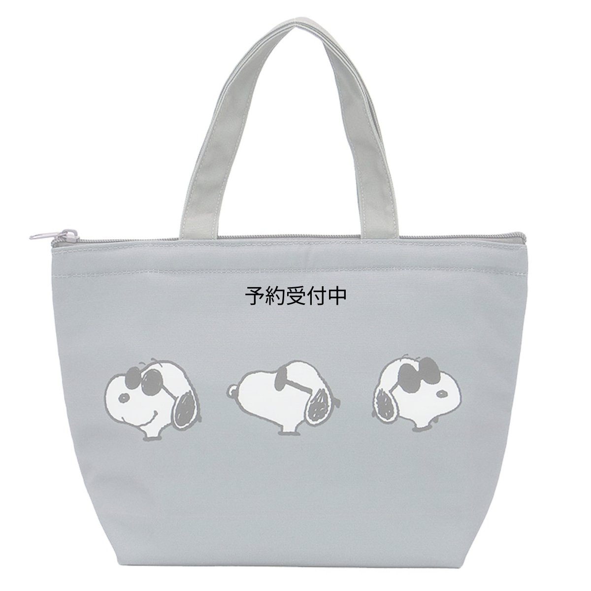 画像1: ナカジマコーポレーション ＳＮＯＯＰＹ スヌーピー グラデジョークール 保冷保温ミニトート グレー ランチバッグ 約Ｈ２０×Ｗ３０×Ｄ１０ｃｍ ２１４３３１?２５ (1)