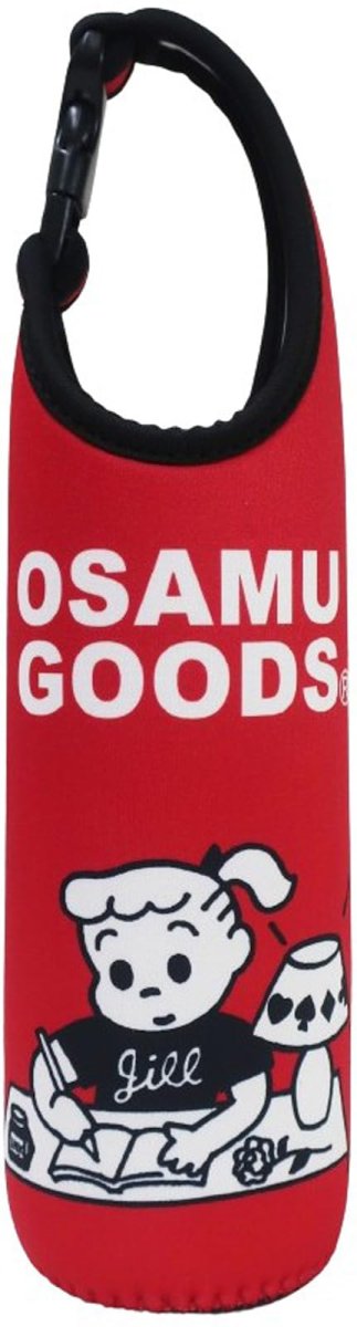 画像1: ナカジマコーポレーション オサムグッズ ペットボトルカバー６００ ジルレッド ２１７１８９?２５ (1)