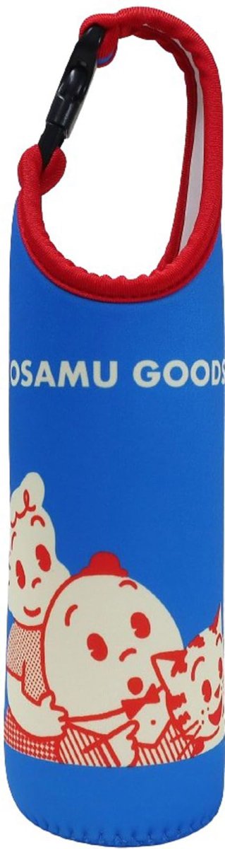画像1: ナカジマコーポレーション オサムグッズ ペットボトルカバー６００ トリオブルー ２１７１９６?２５ (1)