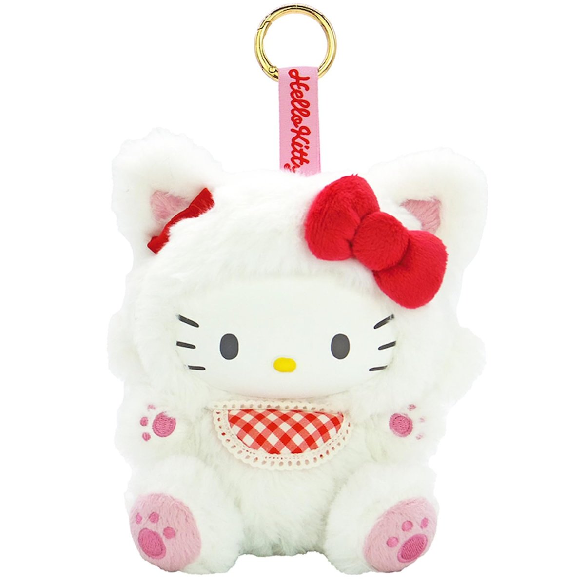 画像1: ナカジマコーポレーション ハローキティ ファインフェイスキャット ＷＨ ２１７３６３?２５ (1)