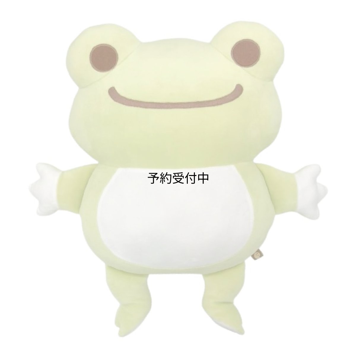 画像1: ナカジマコーポレーション かえるのピクルス ぬいざっか クッション キャラクター ２１７６５３?２５ (1)