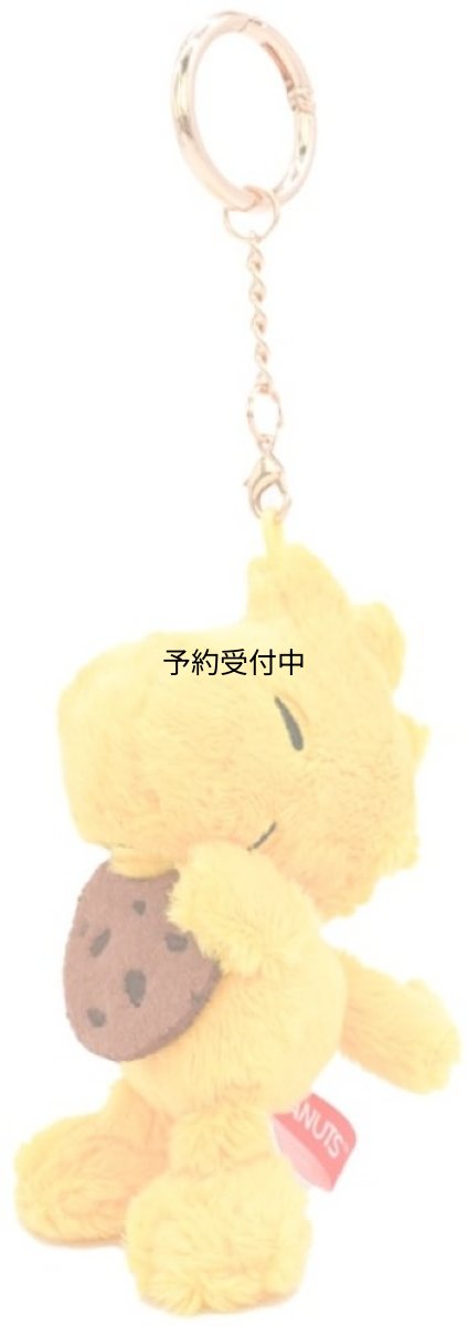 画像1: ナカジマコーポレーション プチふわ カラビナマスコット ウッドストック クッキー ２２２８７９?２６ (1)