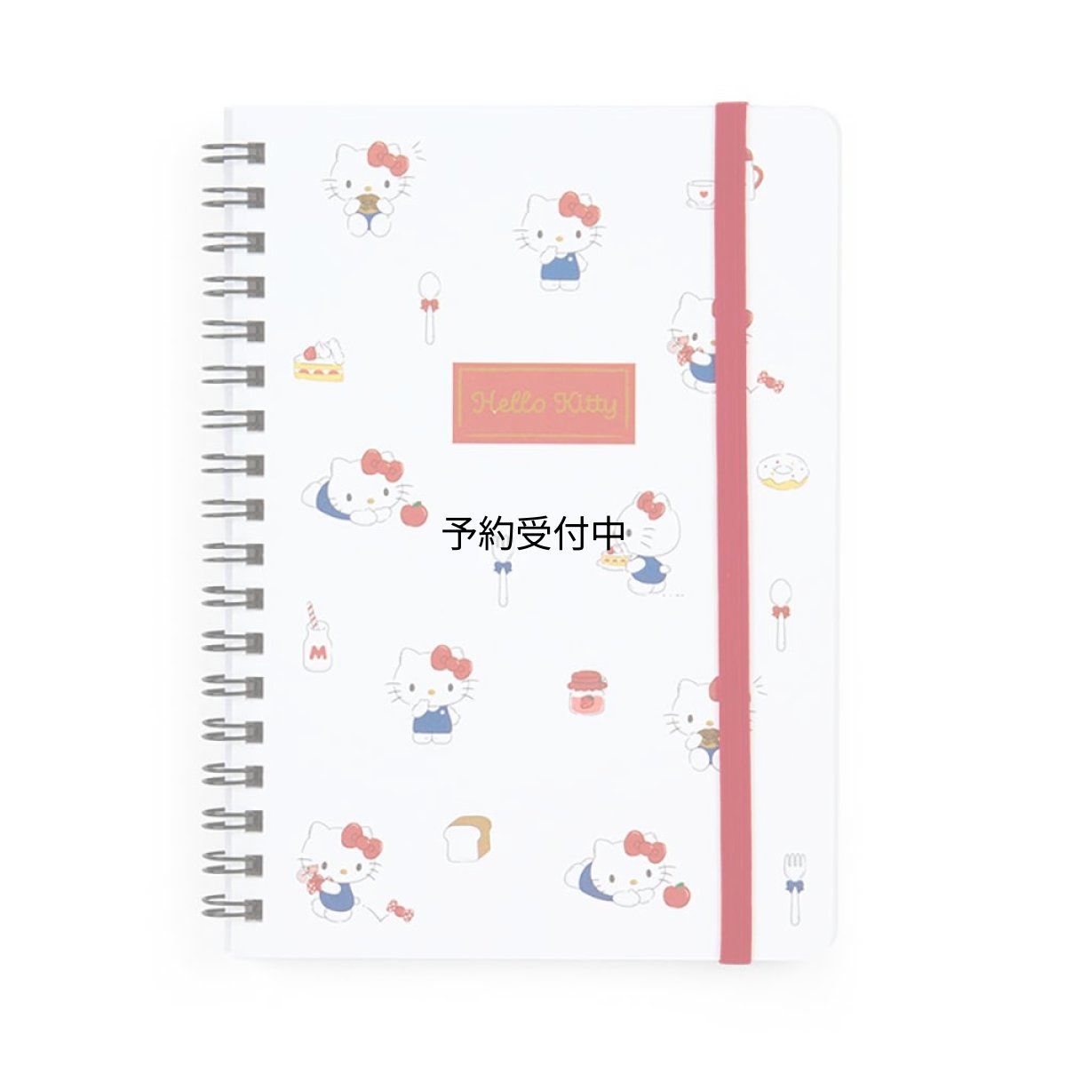 画像1: サンリオ（ＳＡＮＲＩＯ） Ｂ６リングノート ハローキティ キティちゃん ｈｅｌｌｏ ｋｉｔｔｙ １８．２×１３．５×１．５ｃｍ キャラクター ０９２０３７ (1)