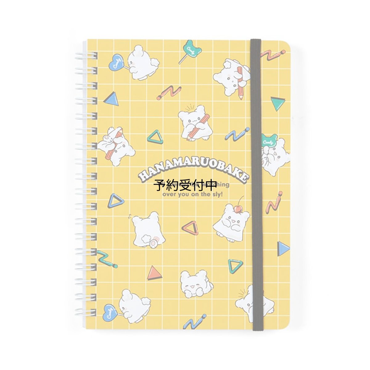 画像1: サンリオ（ＳＡＮＲＩＯ） Ｂ６リングノート はなまるおばけ １８．２×１３．５×１．５ｃｍ キャラクター ０９２１６９ (1)