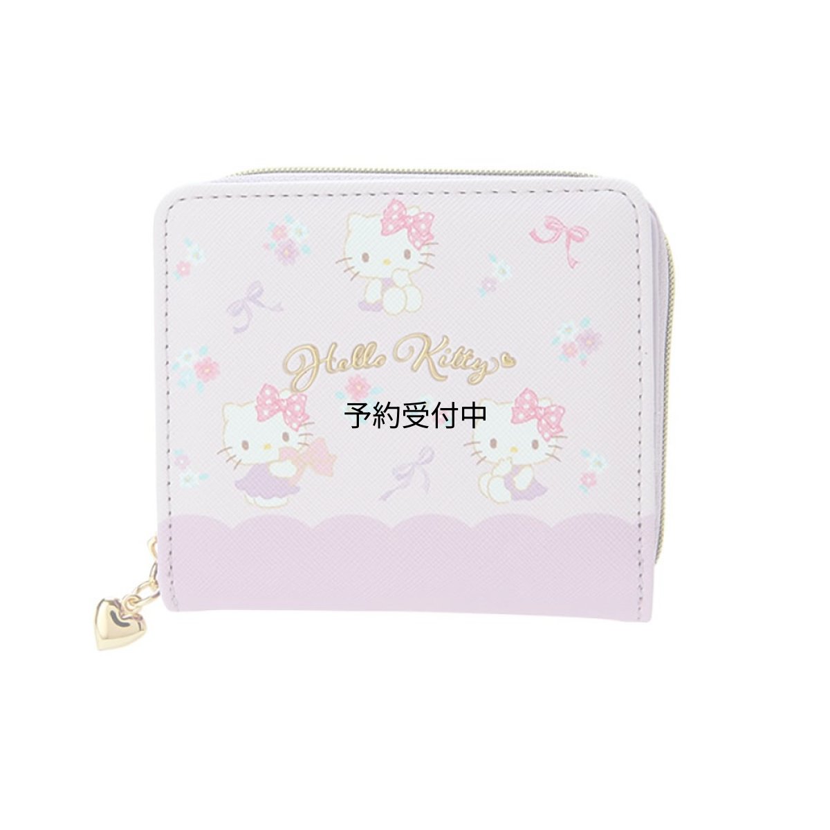 画像1: サンリオ（ＳＡＮＲＩＯ） サンリオ ウォレット ハローキティ キティちゃん ｈｅｌｌｏ ｋｉｔｔｙ ９×１０．５×２．５ｃｍ キッズウォレット キャラクター １２５９６２ ＳＡＮＲＩＯ (1)