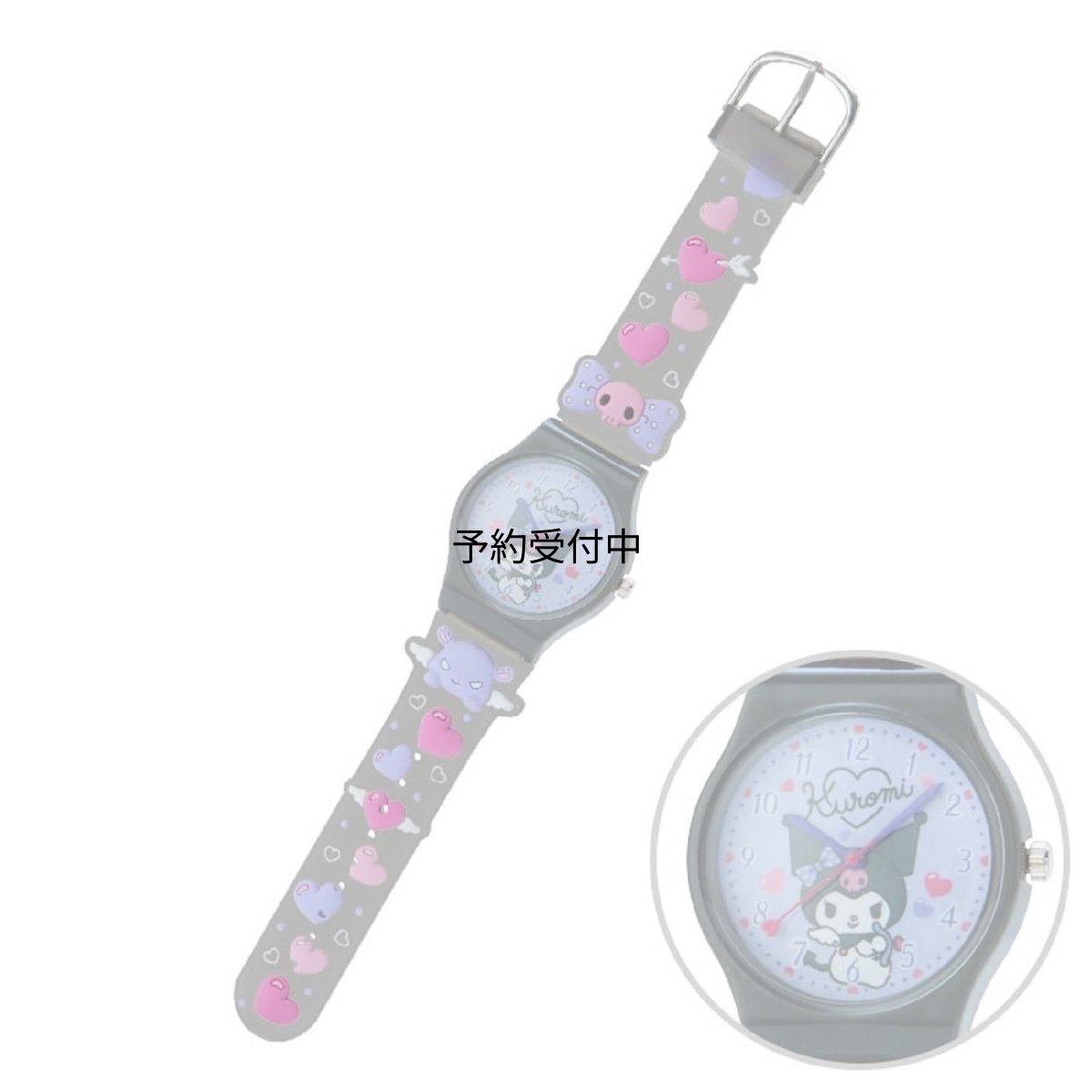 画像1: サンリオ（ＳＡＮＲＩＯ） 腕時計 クロミ 手首回り約１２?１６ｃｍ １８１０５６ (1)