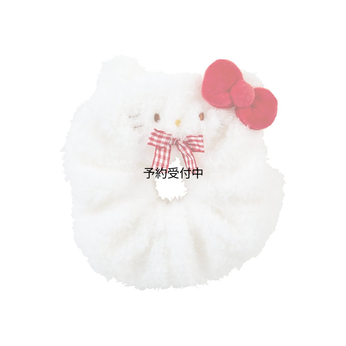 画像1: サンリオ（ＳＡＮＲＩＯ） フェイス形シュシュ ハローキティ ヘアゴム ２２５４８７ (1)