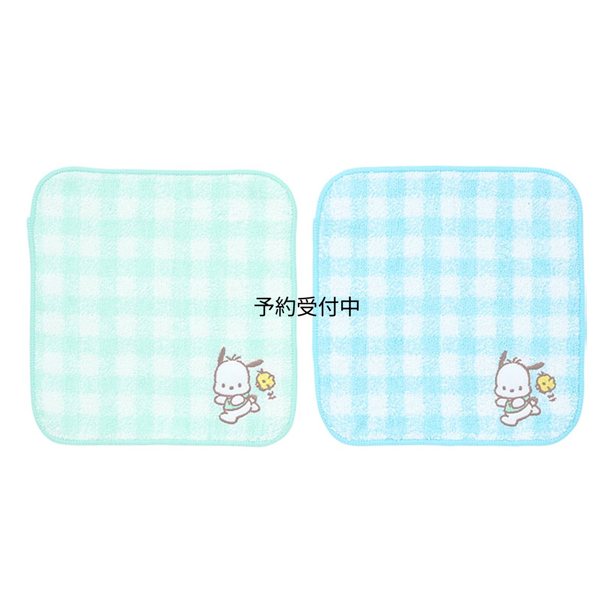 画像1: サンリオ（ＳＡＮＲＩＯ） プチタオル２枚セット ポチャッコ 子供用 抗菌加工 名前スペース付き ２７５９０５ (1)