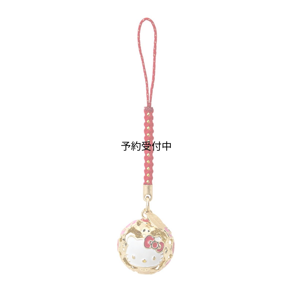 画像1: サンリオ（ＳＡＮＲＩＯ） 鈴根付 ハローキティレッド キーホルダー ストラップ ３０４２８０ (1)