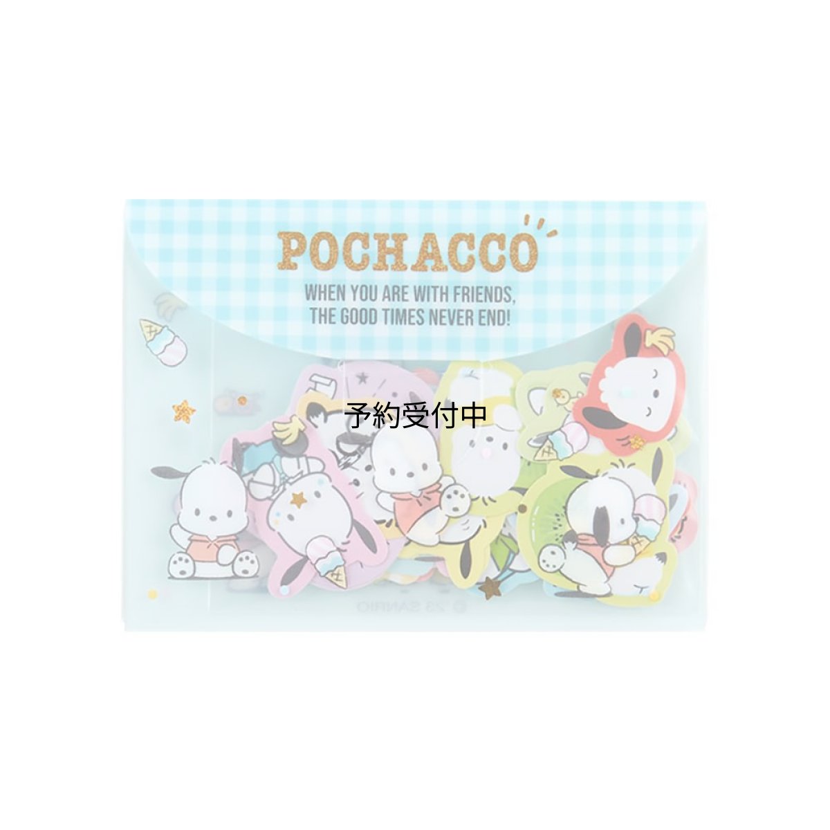画像1: サンリオ（ＳＡＮＲＩＯ） ポチャッコ シール＆ケースセット ４０１３３１ (1)