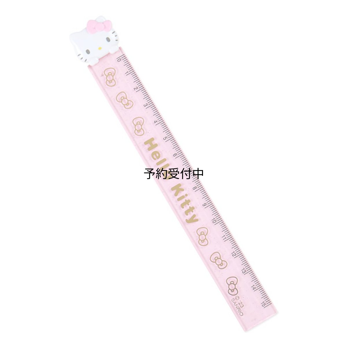 画像1: サンリオ（ＳＡＮＲＩＯ） サンリオ 定規 １５ｃｍ ハローキティ キティちゃん ｈｅｌｌｏ ｋｉｔｔｙ ４×０．６×１８．３ｃｍ キッズ学習文具 キャラクター ５０２５５３ ＳＡＮＲＩＯ (1)