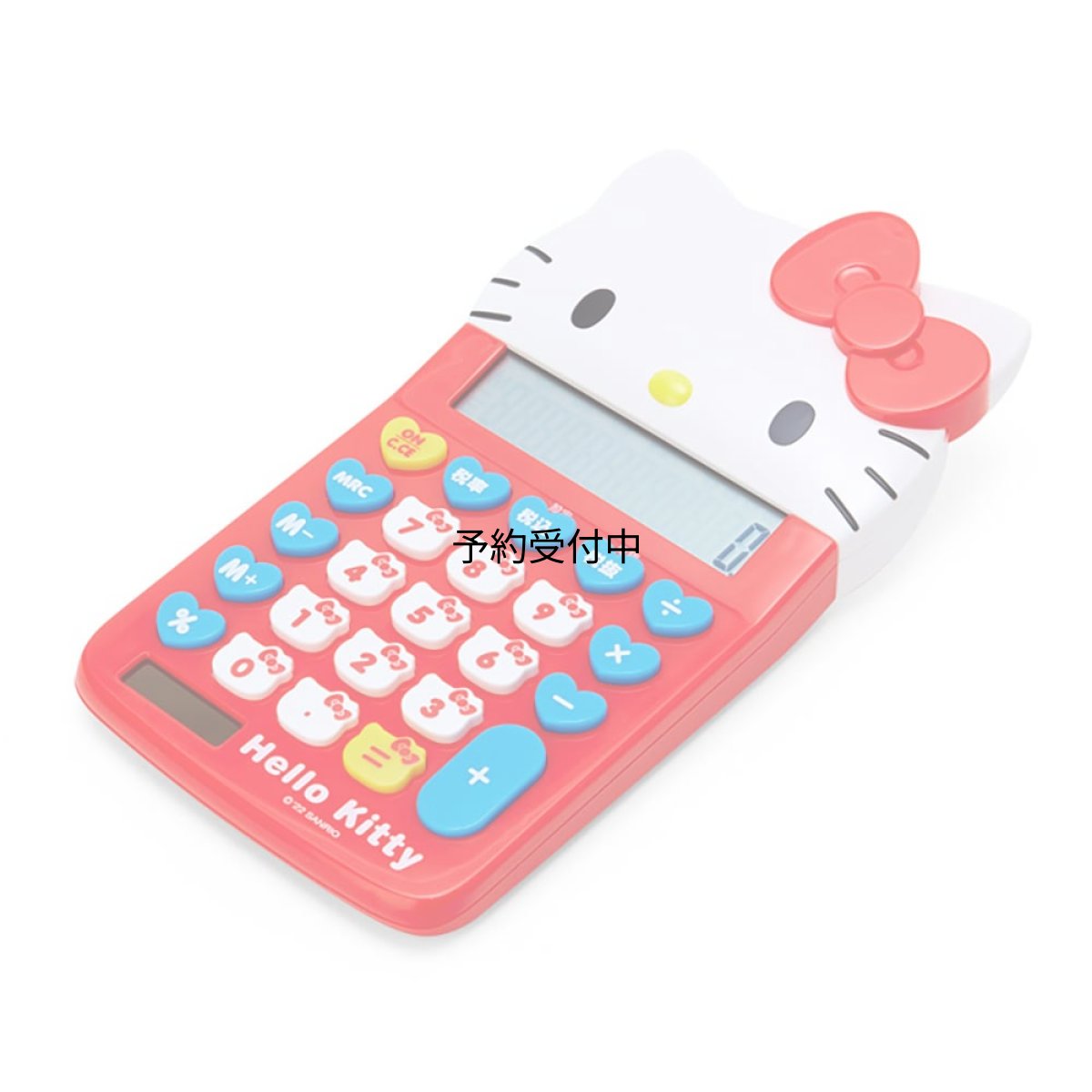画像1: サンリオ（ＳＡＮＲＩＯ） ハローキティ フェイス形キー電卓 ６３３８７９ ワンサイズ (1)