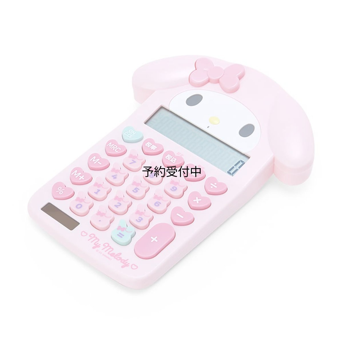 画像1: サンリオ（ＳＡＮＲＩＯ） マイメロディ フェイス形キー電卓 ６３３９１７ ワンサイズ (1)