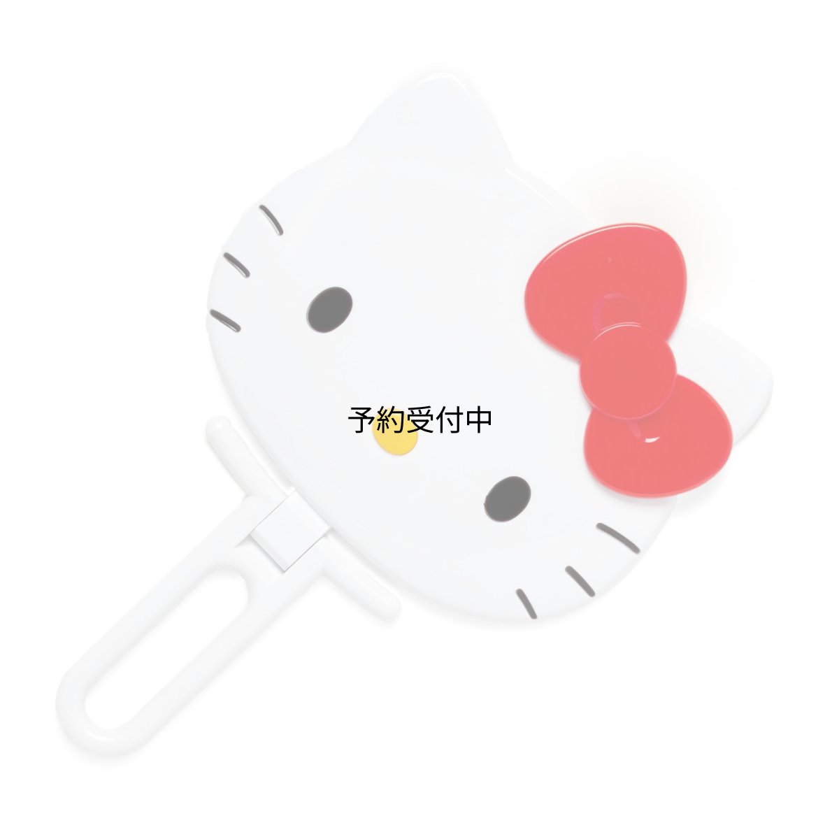 画像1: サンリオ（ＳＡＮＲＩＯ） ハローキティ フェイス形ハンドミラー ７４０６６７ (1)