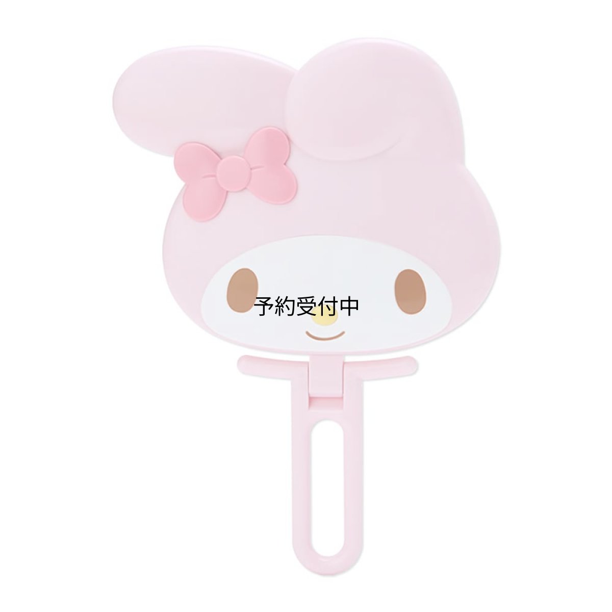 画像1: サンリオ（ＳＡＮＲＩＯ） マイメロディ フェイス形ハンドミラー ７４０６８３ (1)