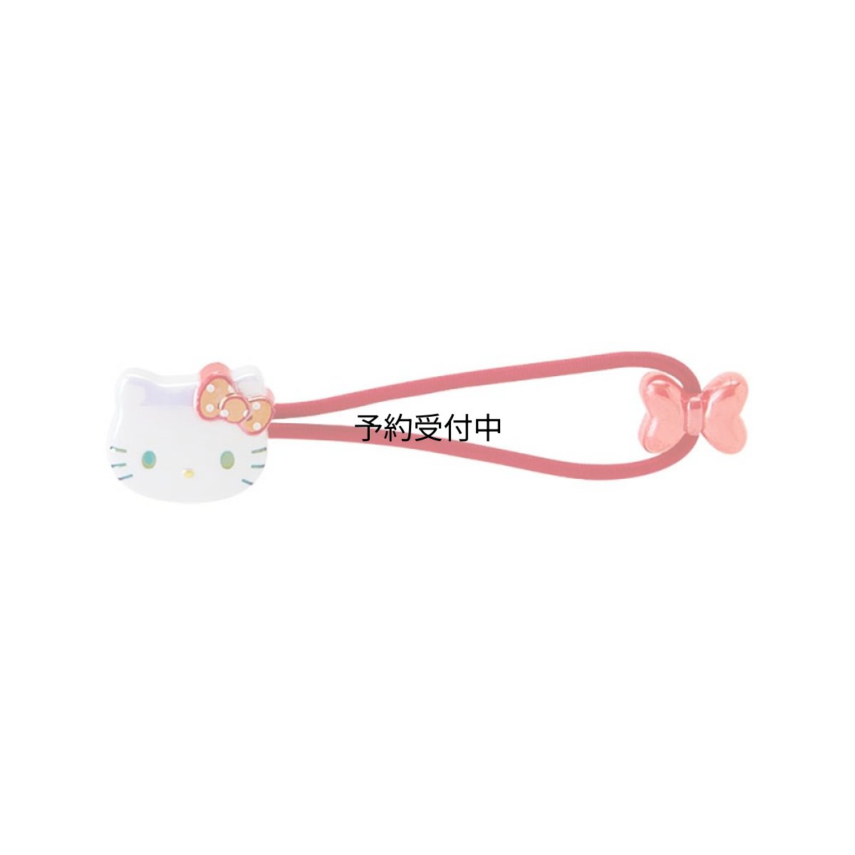 画像1: サンリオ（ＳＡＮＲＩＯ） マスコットヘアゴムＭ ハローキティ レッド ７８１１９３ (1)
