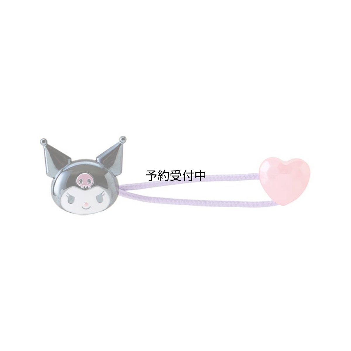 画像1: サンリオ（ＳＡＮＲＩＯ） マスコットヘアゴムＭ クロミ ブラック ７８１２８２ (1)