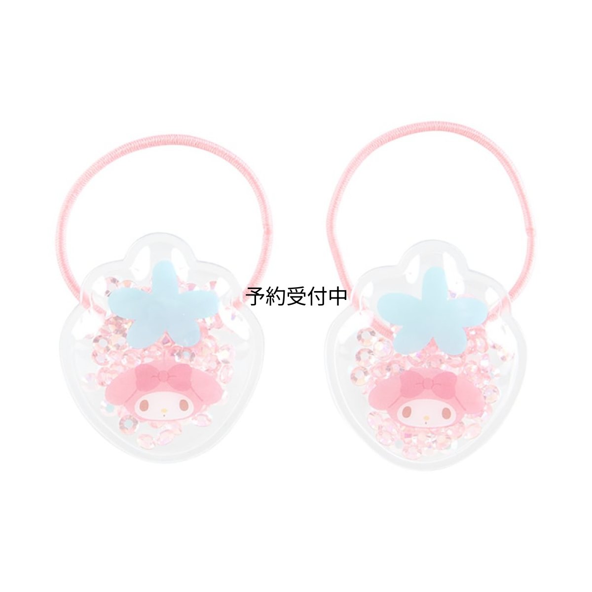 画像1: サンリオ（ＳＡＮＲＩＯ） サンリオ キッズアクセサリー シャカシャカポニーテールホルダー２個セット マイメロディ マイメロちゃん ｍｙ ｍｅｌｏｄｙ ３．５×３×０．７ｃｍ キャラクター ９１００５８ ＳＡＮＲＩＯ (1)