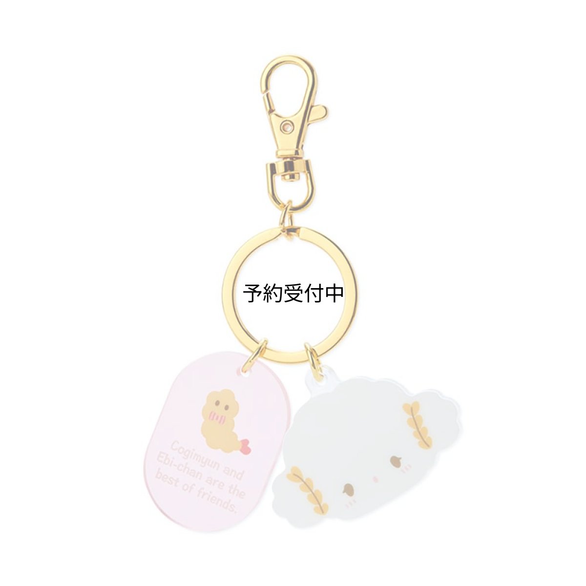 画像1: サンリオ（ＳＡＮＲＩＯ） こぎみゅん フェイス形キーホルダー ９１４４６１ (1)