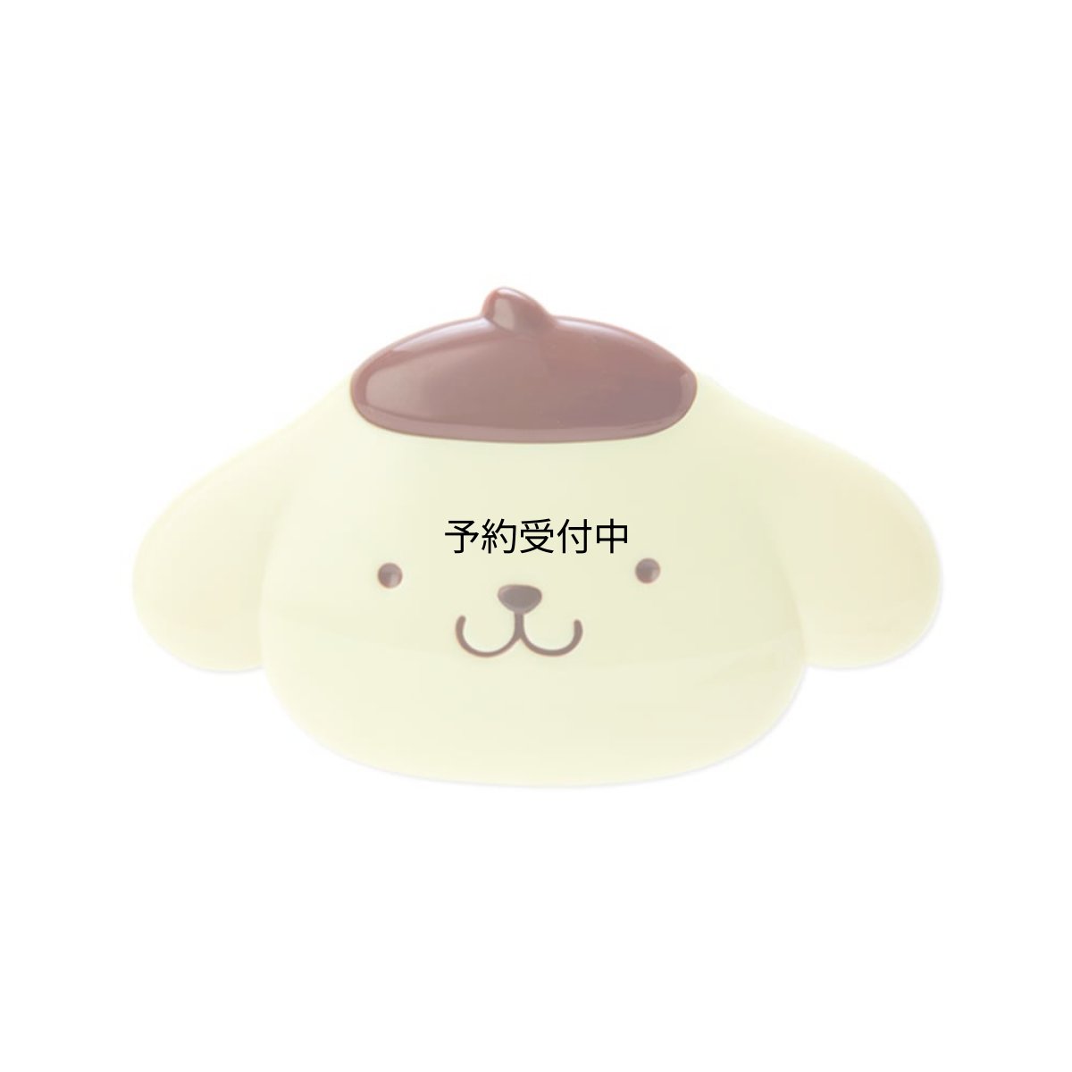 画像1: サンリオ（ＳＡＮＲＩＯ） ポムポムプリン フェイス形ミラー＆コームセット ９６３８０１ (1)