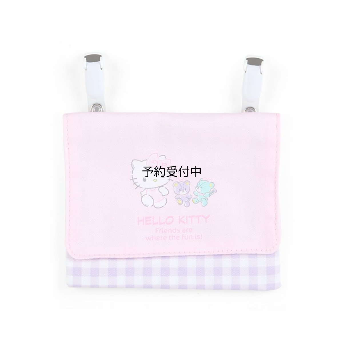 画像1: サンリオ（ＳＡＮＲＩＯ） サンリオ ポケットポーチ ハローキティ キティちゃん ｈｅｌｌｏ ｋｉｔｔｙ １１×１４×３ｃｍ ポケットポーチ キャラクター ９８９２５８ ＳＡＮＲＩＯ (1)