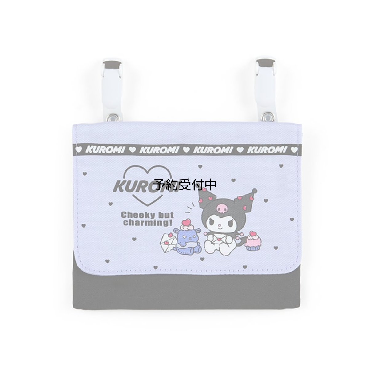 画像1: サンリオ（ＳＡＮＲＩＯ） サンリオ ポケットポーチ クロミ クロミちゃん ｋｕｒｏｍｉ １１×１４×３ｃｍ ポケットポーチ キャラクター ９８９６３１ ＳＡＮＲＩＯ (1)