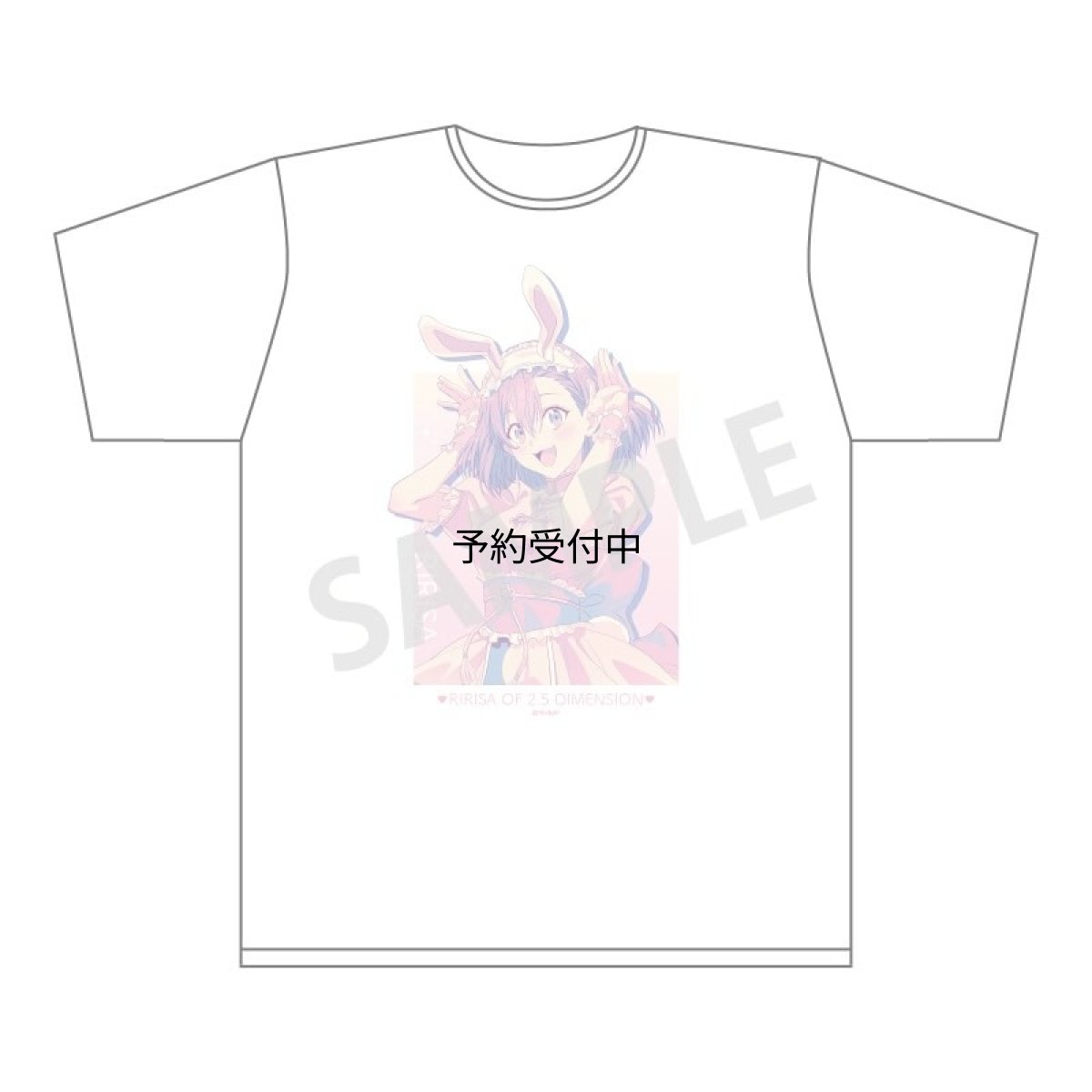画像1: カミオジャパン ２．５次元の誘惑 Ｔシャツ＿天乃リリサ ケモミミ×中華ロリータ 約身丈７４ｃｍ 身幅５６ｃｍ 肩幅４９ｃｍ 袖丈２２ｃｍ 綿製 (1)
