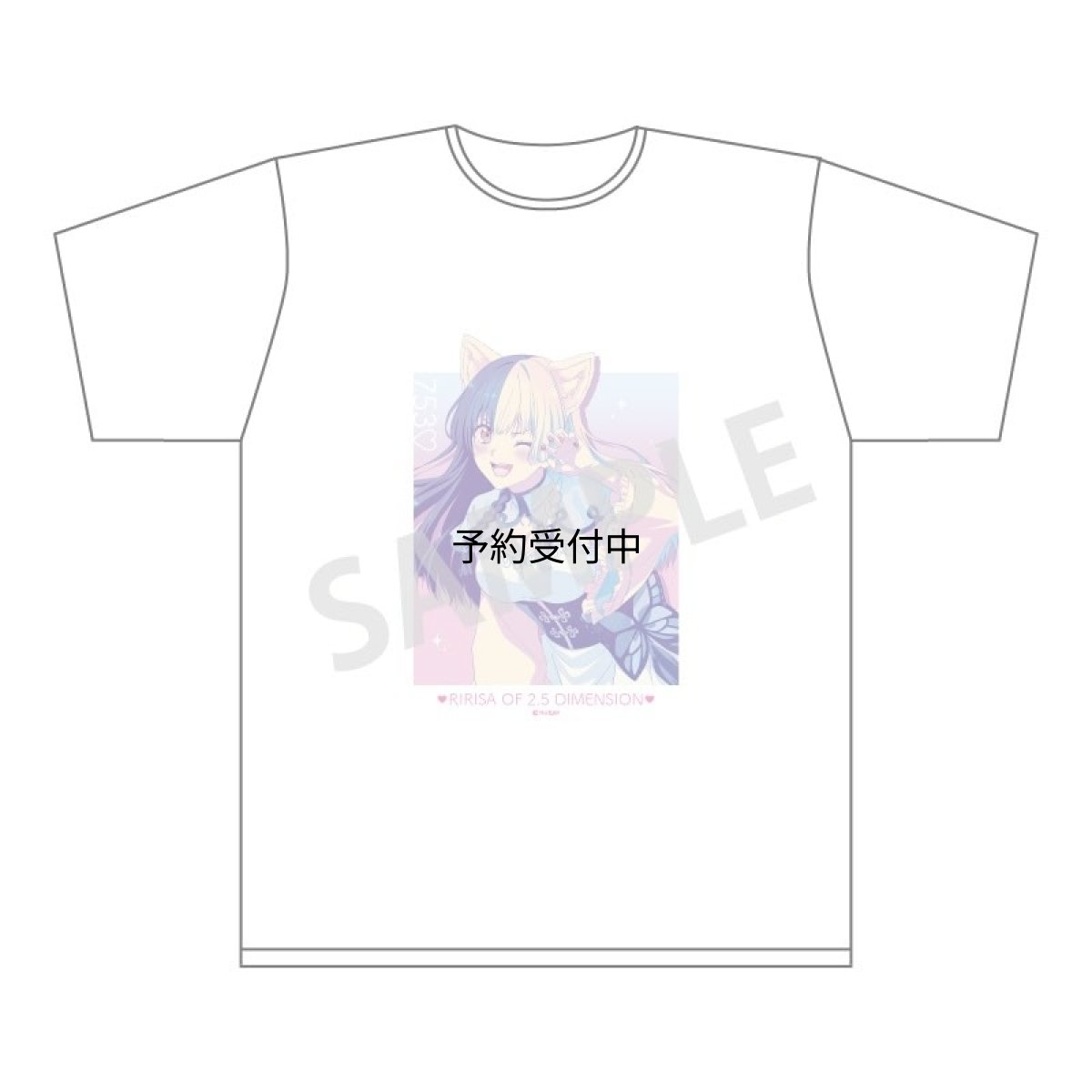 画像1: カミオジャパン ２．５次元の誘惑 Ｔシャツ＿７５３? ケモミミ×中華ロリータ 約身丈７４ｃｍ 身幅５６ｃｍ 肩幅４９ｃｍ 袖丈２２ｃｍ 綿製 (1)