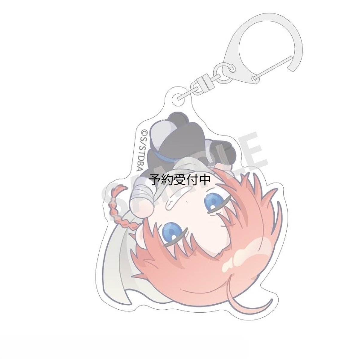 画像1: 銀魂 アクリルキーホルダー 神威 おっこち (1)