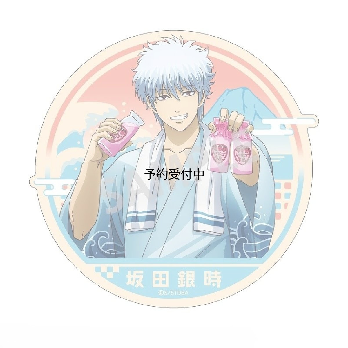 画像1: 銀魂 ダイカットステッカー 坂田銀時 (1)