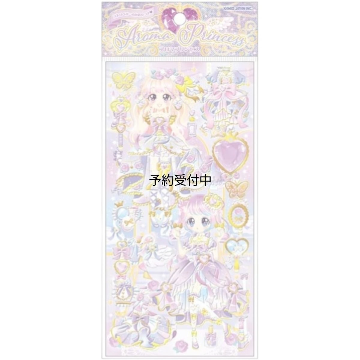 画像1: カミオジャパン アロマプリンセス シール ＴＷＩＮＫＬＥ ＥＴＯＩＬＥ ストロベリーの香り付き ２２２９００ (1)