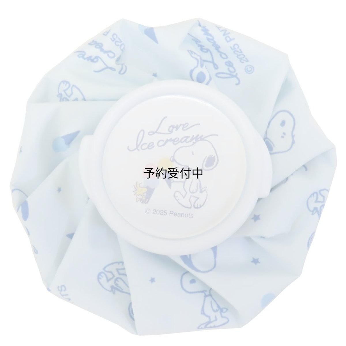 画像1: スヌーピーアイスバッグ氷のう ＬＯＶＥ ＩＣＥ ＣＲＥＡＭ ピーナッツ (1)